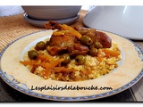 Tajine poulet citron confit et olives