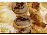 Tartelettes boudin blanc au pomme