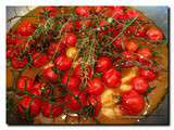 Tomates cerises confites