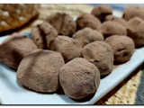 Truffes au chocolat gout caramel