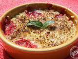 Crumble aux fraises