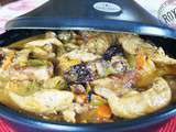 Tajine de poulet au citron confit