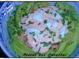 Avocat aux crevettes