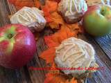 Biscuits aux pommes et sucre à la crème