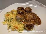 Boulettes de bœuf moutarde et miel