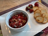 Brie au four aux fraises et à l’érable