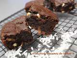 Brownies aux pépites de chocolat blanc et noix de coco