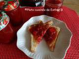 Confiture de fraises froides