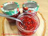 Confiture de petites fraises des champs sans cuisson