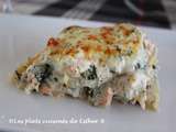 Lasagne au saumon et crevettes