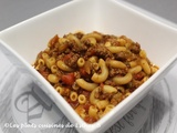 Macaroni à la viande (dans une seule casserole)