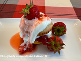 Mini shortcakes aux fraises