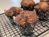 Muffins au cacao et au yogourt