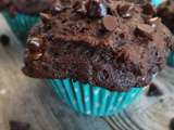 Muffins au chocolat et yogourt