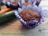 Muffins aux courgettes, carottes et chocolat