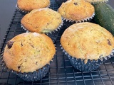 Muffins aux courgettes et au chocolat