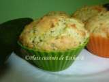 Muffins aux courgettes et au citron