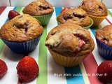 Muffins aux fraises et à l'érable