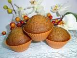 Muffins aux pêches et aux graines de pavot