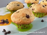 Muffins aux pépites de chocolat