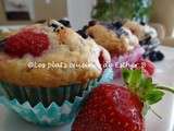 Muffins  aux petits fruits et au babeurre