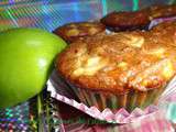 Muffins aux pommes et à la mélasse