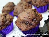 Muffins double chocolat