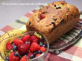 Pain aux bananes explosion de fruits