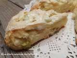 Scones à la rhubarbe et au chocolat blanc