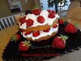 Shortcake aux fraises