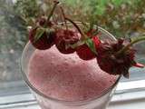 Smoothie aux fraises