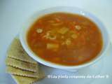 Soupe aux tomates et aux nouilles