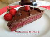 Tarte choco-fraises