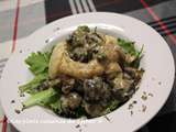 Vol-au-vent d'escargots crémeux