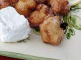 Beignets de fromage de chevre