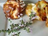 Cannelés au saumon frais et thym