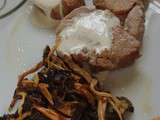 Filet mignon et ses chanterelles