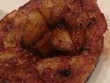 Pain perdu aux pommes caramelisées