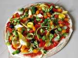 Pizza aux légumes