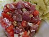 Tartare de thon