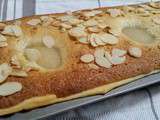 Tarte amandine aux poires