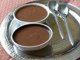 Petits pots de crème au chocolat