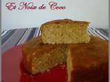 Cake au céleri rave citron noix de coco