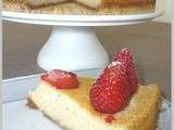 Cheese cake a la fraise ig bas