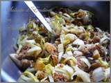 Salade d'endives en crumble croustillant