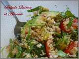 Salade de quinoa a l'avocat