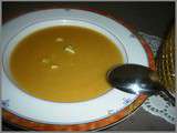 Soupe au chou, aux navets et roquefort