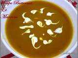 Soupe butternut et marrons