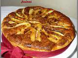 Tarte aux poires amandine et chocolat