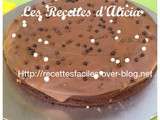 Fondant chocolat ganache Philadelphia milka